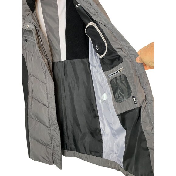 Calvin Klein Performance Womens Quilted Puffer Coat Hood Small RB10714 EUC - Picture 7 of 14